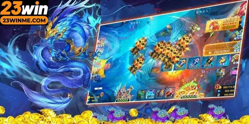 Bắn cá long vương với thiết kế đồ họa siêu đỉnh